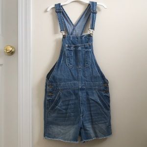 Overall shorts from American Eagle